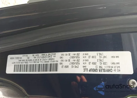 2013 Chrysler Town & Country Touring-L from USA, damaged, VIN 2C4RC1CG7DR711719